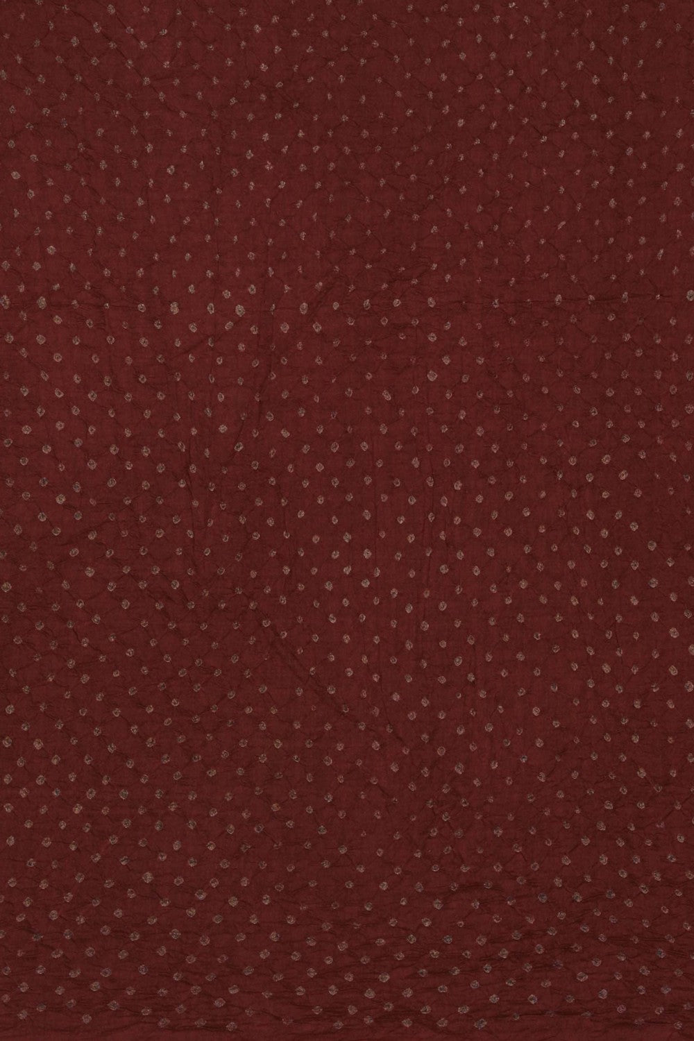 Image of A Floral Printed Desi Tussar Saree