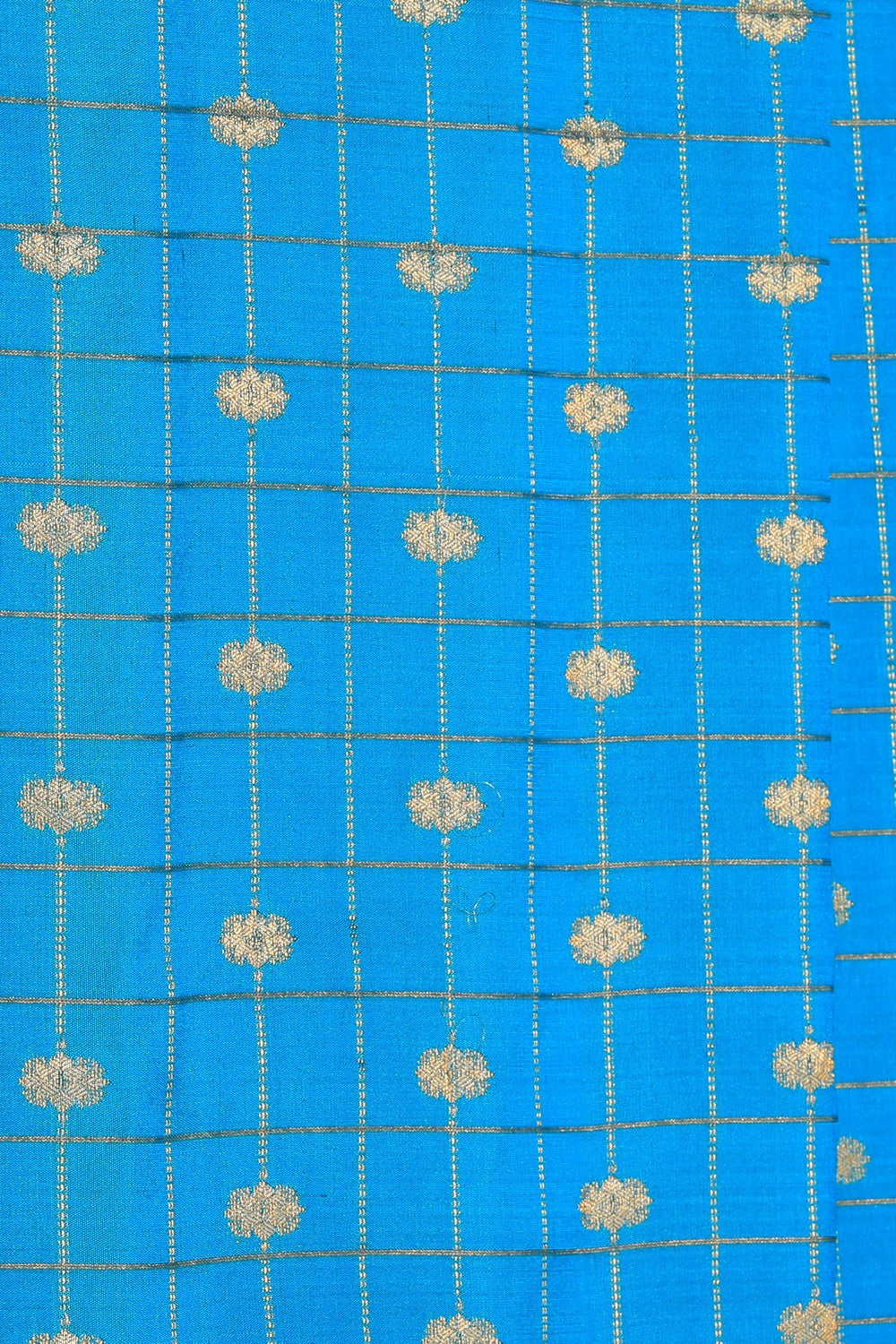 Gadwal Silk Blue Saree