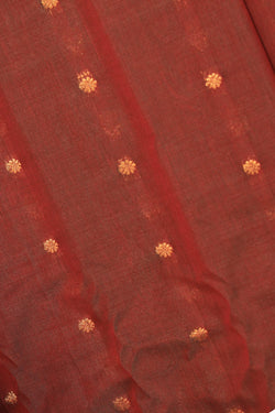 Collection of Gadwal Cotton Silk Leaf Green Saree in a gallery layout