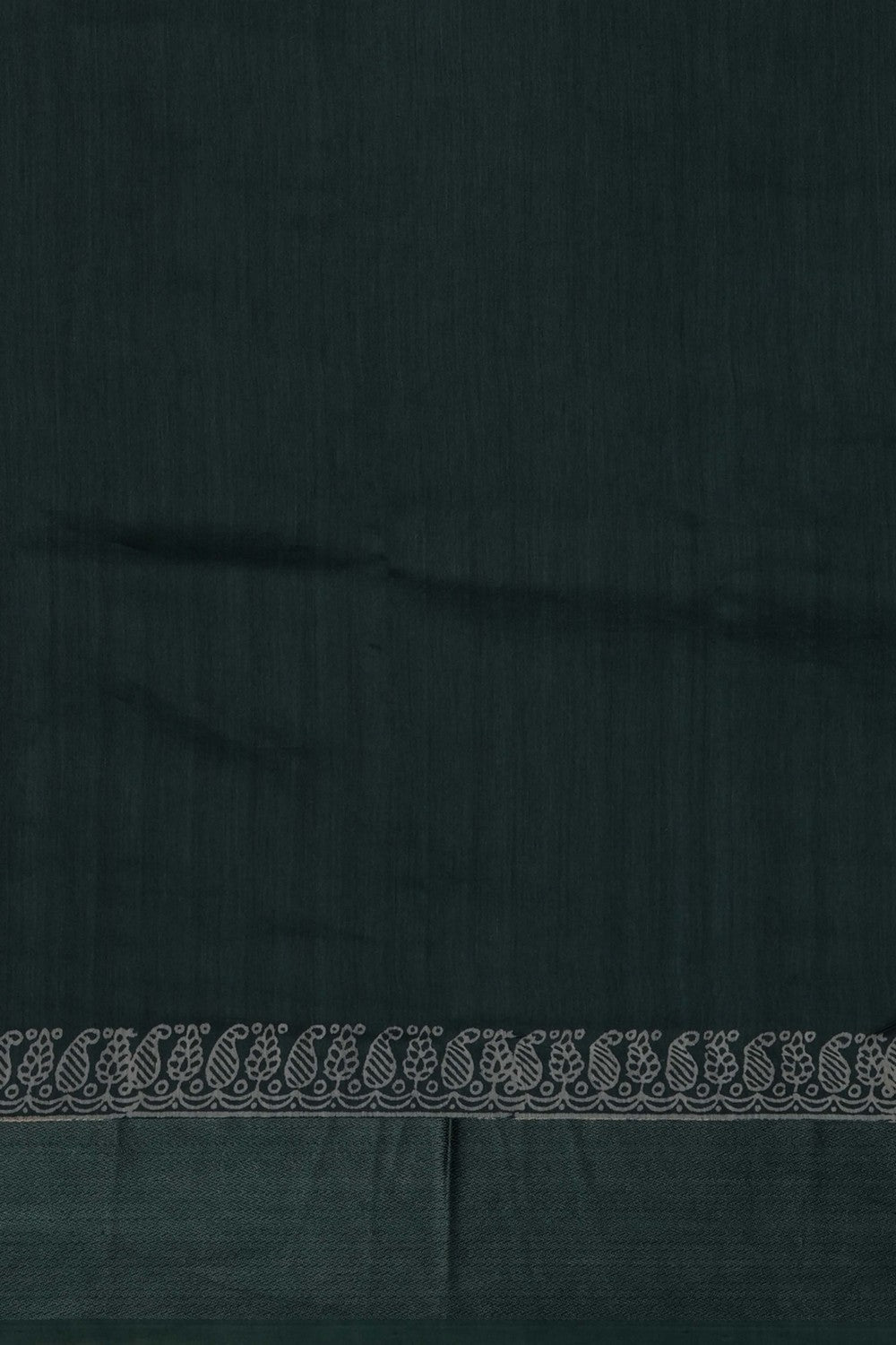 Image of Green Chanderi Silk Cotton Saree