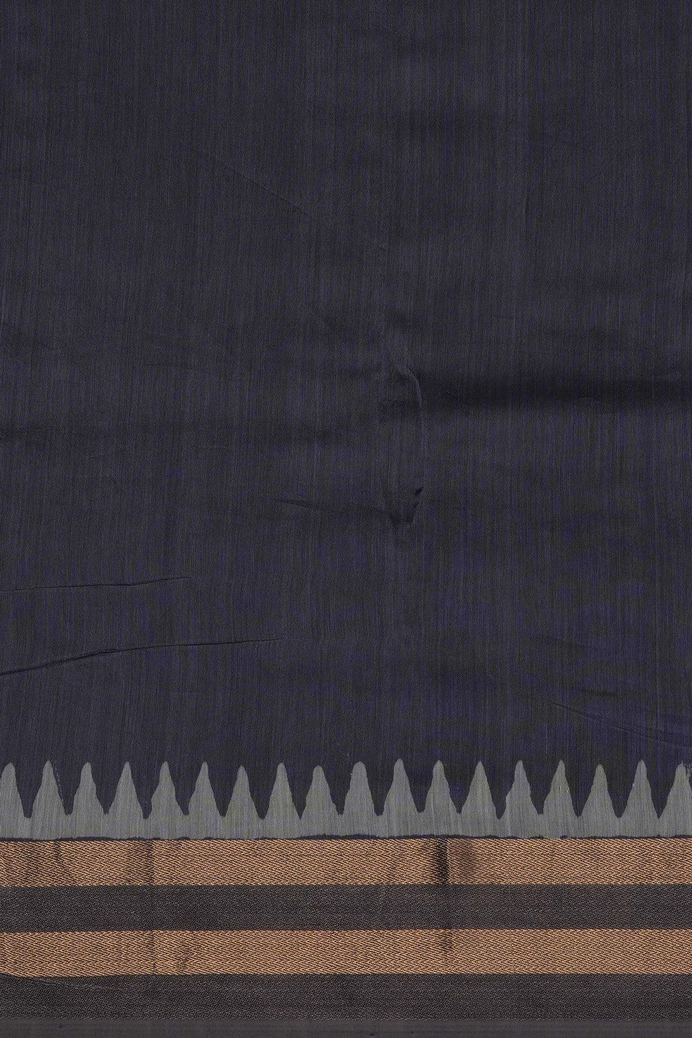 Image of Grey Chanderi Silk Cotton Saree