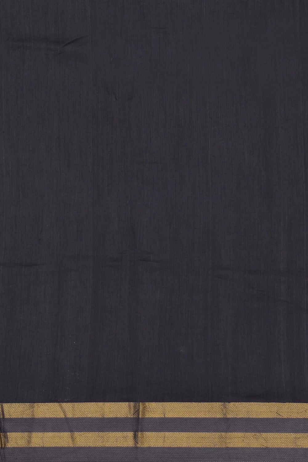 Image of Grey Chanderi Silk Cotton Saree