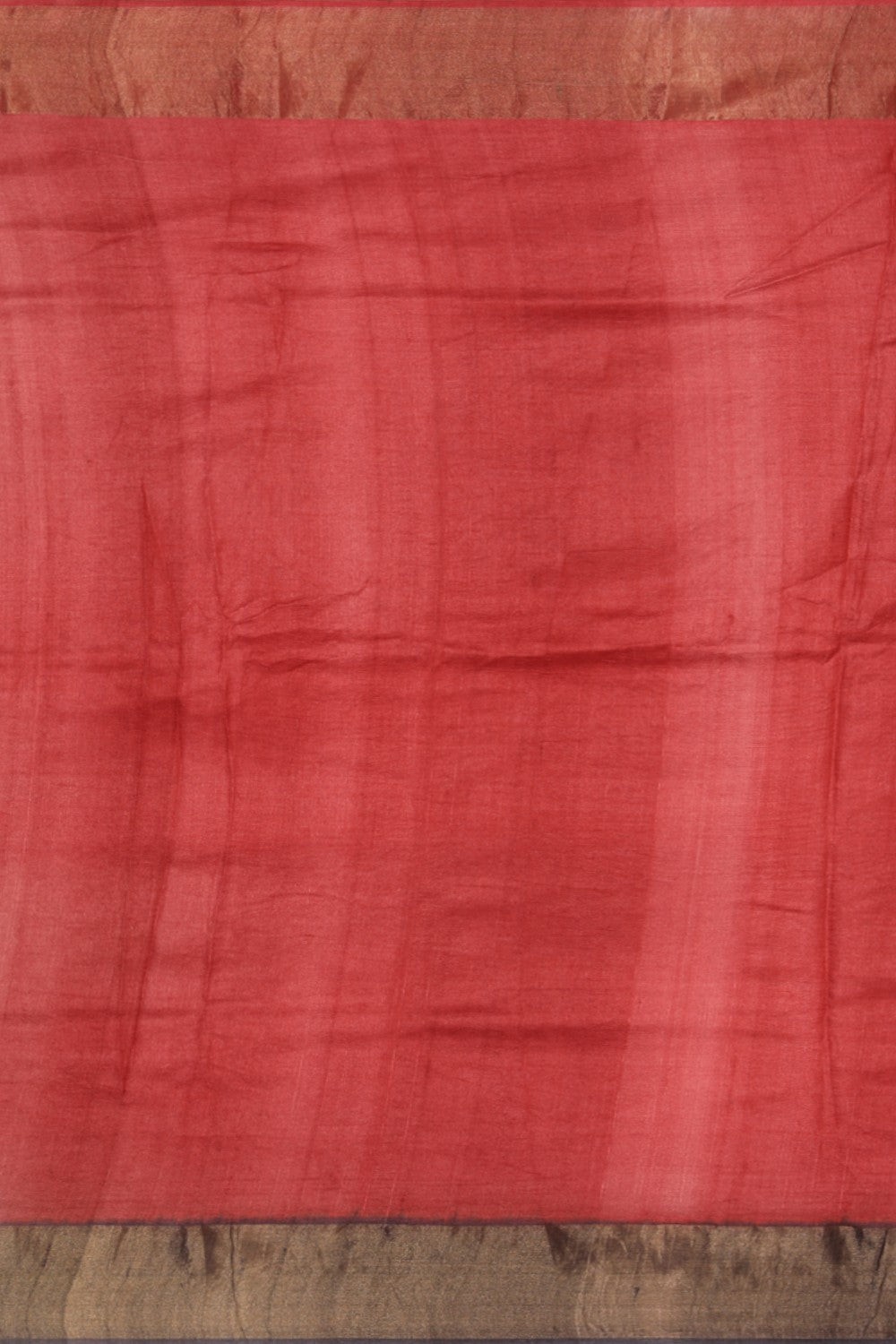 Image of Tussar Silk Kantha Stitch Saree