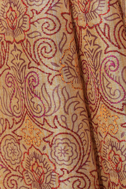 Collection of Tussar Silk Kantha Stitch Saree in a gallery layout