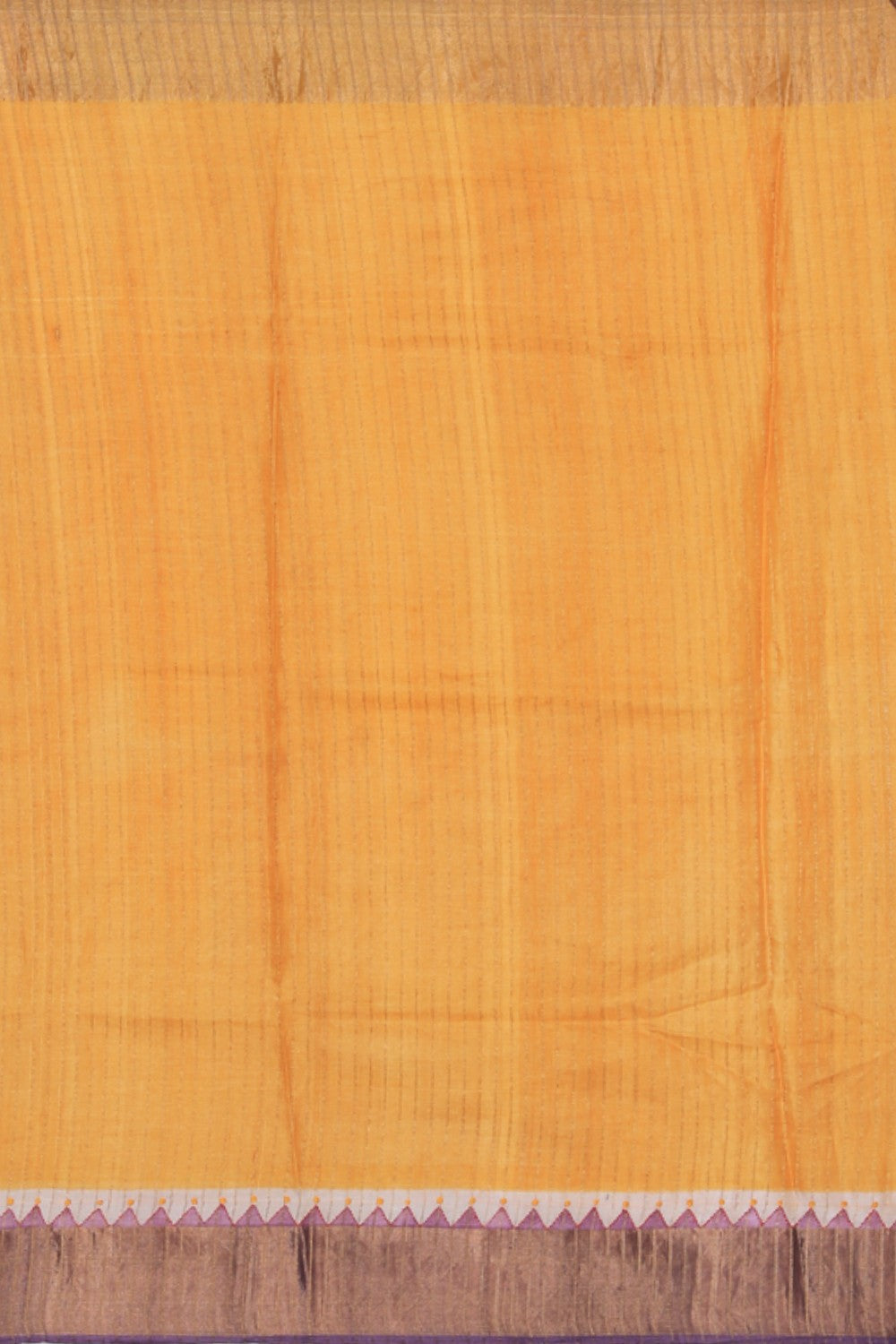 Image of Tussar Silk Kantha Stitch Saree