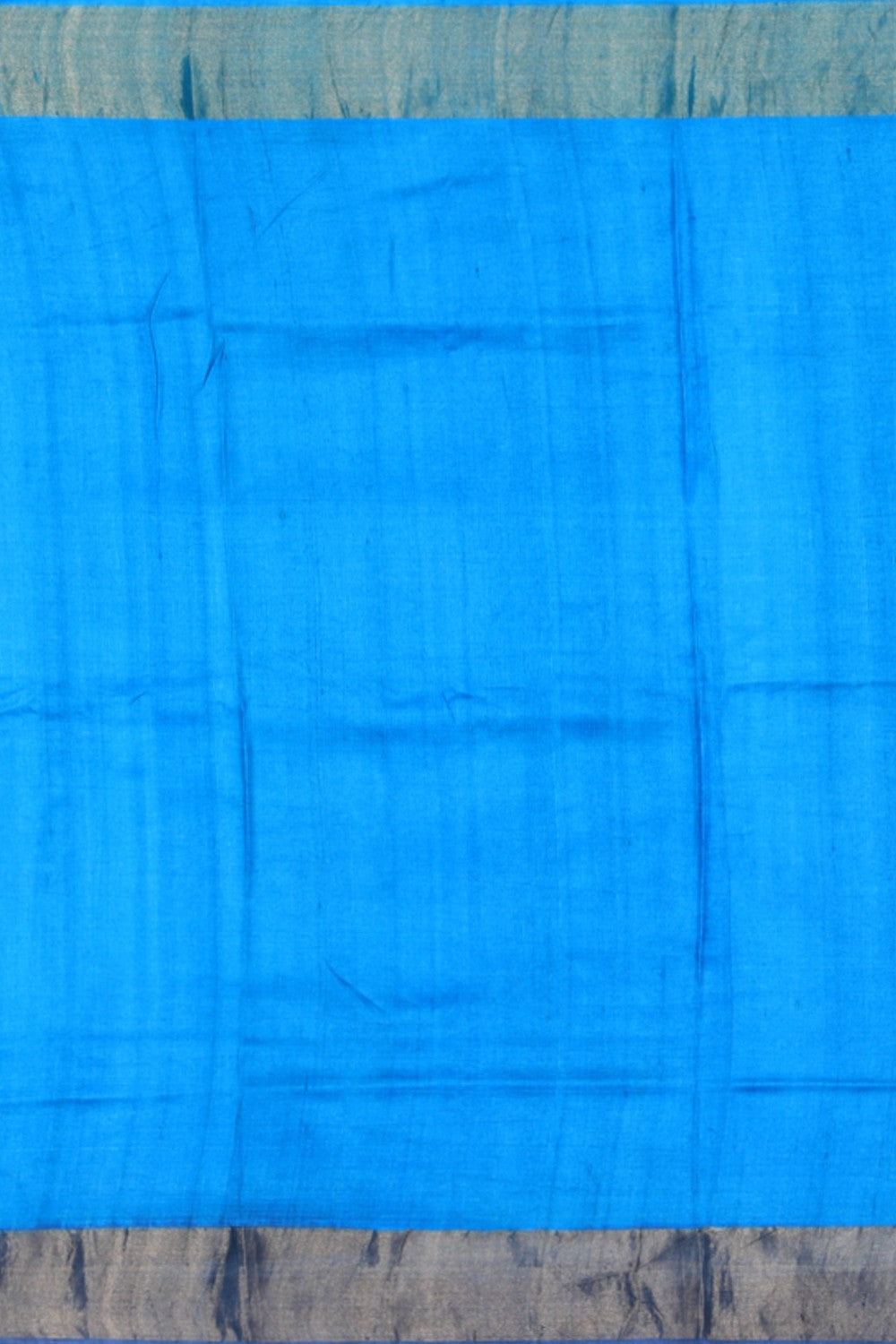 Image of Tussar Silk Kantha Stitch Saree