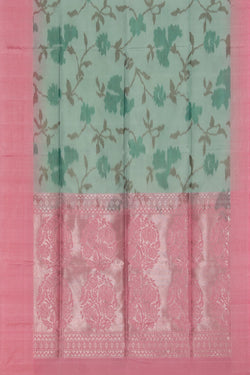 Image of South Silk Sage Green Saree