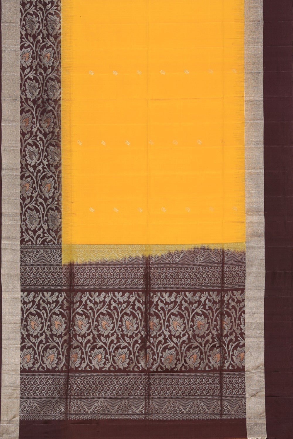 South Silk Yellow Saree