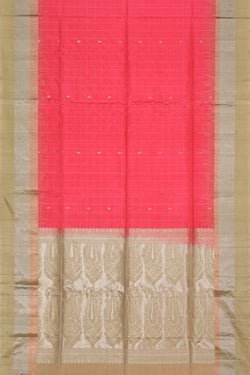 Image of South Silk Pink Saree