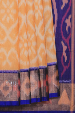 Collection of Simple Elegant Ikat Saree in a gallery layout