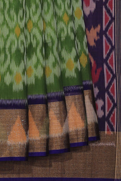 Collection of Simple Elegant Ikat Saree in a gallery layout