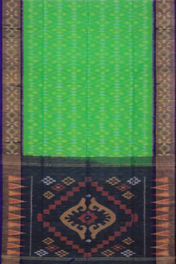 Collection of Simple Elegant Ikat Saree in a gallery layout