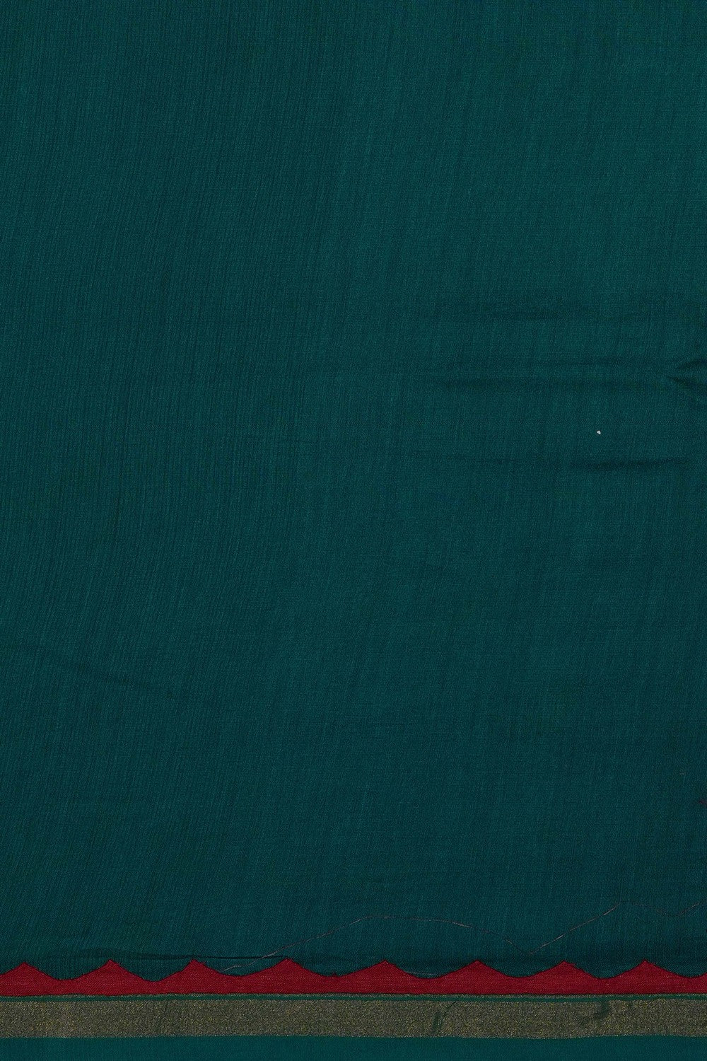 Image of Green Chanderi Silk Cotton Saree