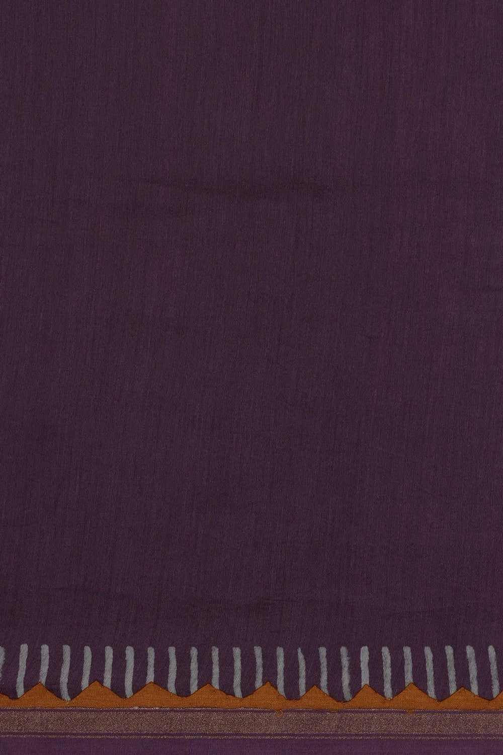 Image of Purple Chanderi Silk Cotton Saree