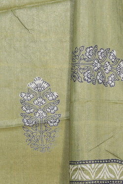 Image of Tussar Unstitched Suit Set Fabric (3 Pcs Set)