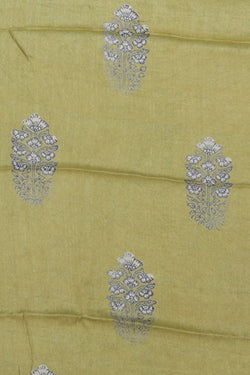 Image of Tussar Unstitched Suit Set Fabric (3 Pcs Set)