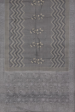 Collection of Tussar Unstitched Suit Set Fabric (3 Pcs Set) in a gallery layout