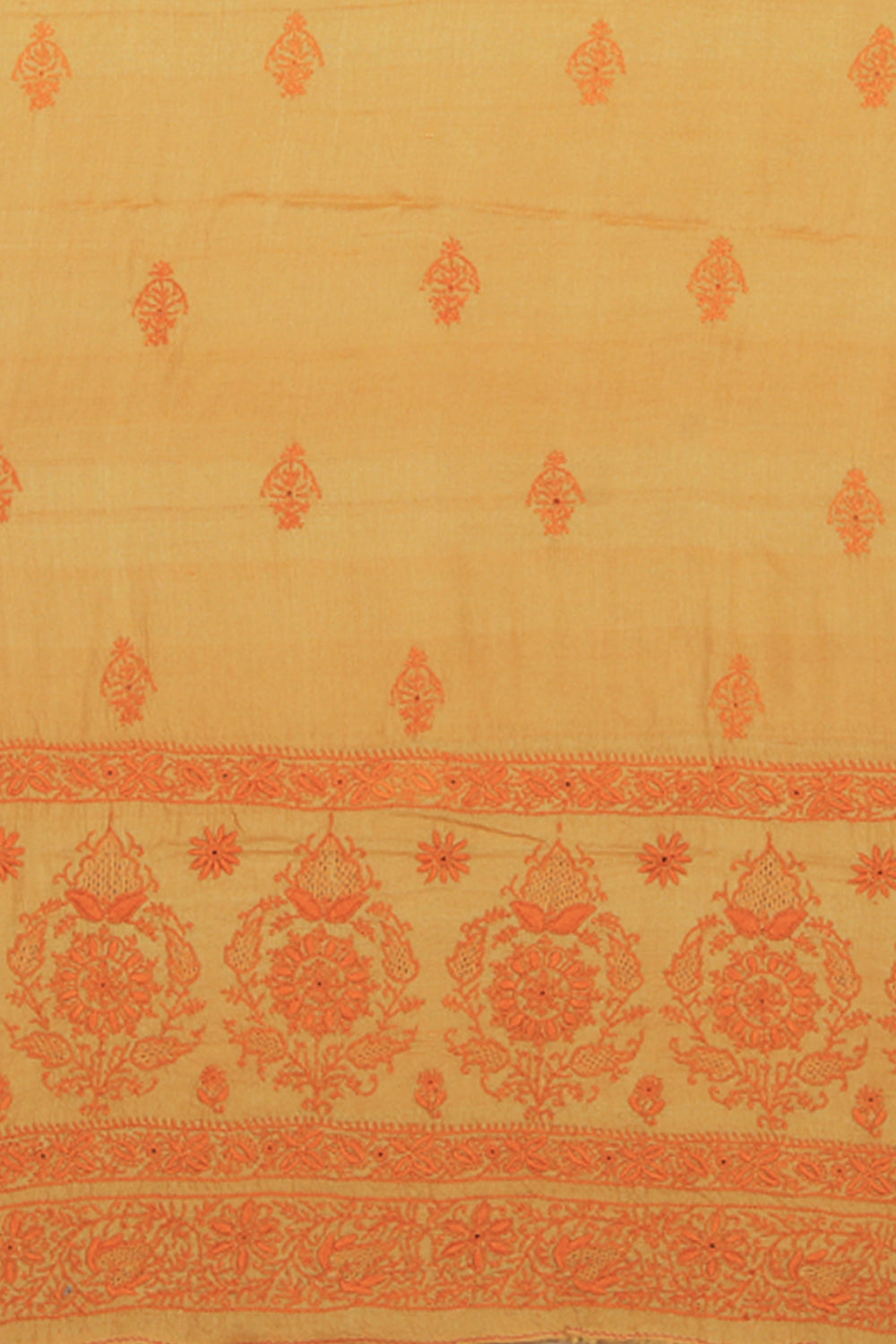 Collection of Tussar Unstitched Suit Set Fabric (3 Pcs Set) in a gallery layout