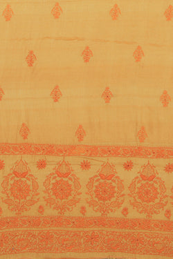 Collection of Tussar Unstitched Suit Set Fabric (3 Pcs Set) in a gallery layout