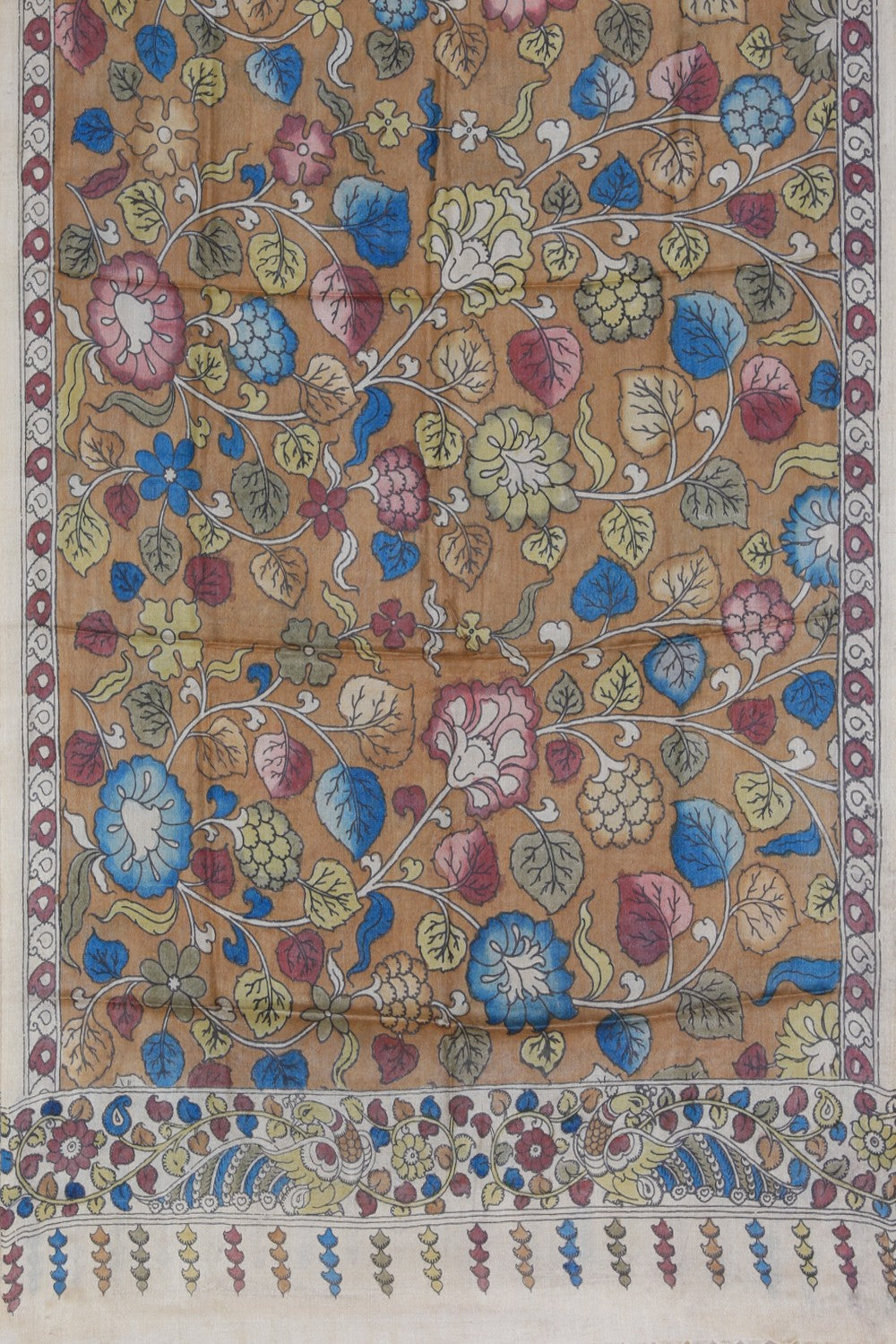 Image of Tussar Unstitched Suit Set Fabric (3 Pcs Set)