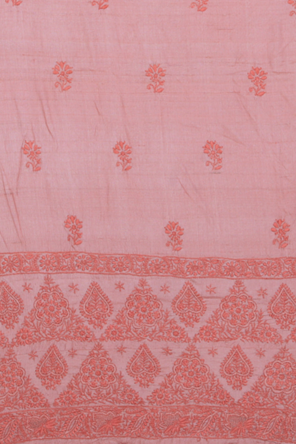 Collection of Tussar Unstitched Suit Set Fabric (3 Pcs Set) in a gallery layout