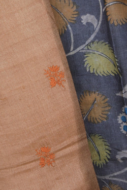 Collection of Tussar Unstitched Suit Set Fabric (3 Pcs Set) in a gallery layout