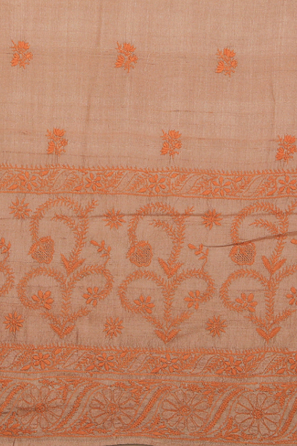 Collection of Tussar Unstitched Suit Set Fabric (3 Pcs Set) in a gallery layout