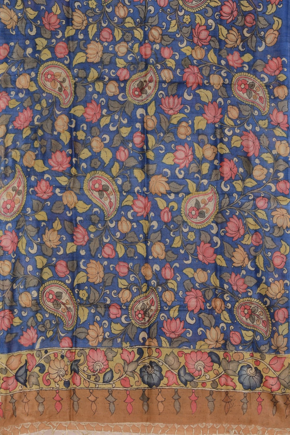 Image of Tussar Unstitched Suit Set Fabric (3 Pcs Set)