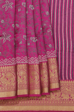 Collection of Bagru Block Printed Saree in a gallery layout