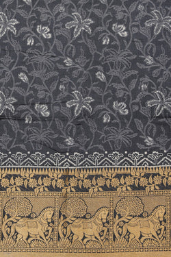 Collection of Bagru Block Printed Saree in a gallery layout