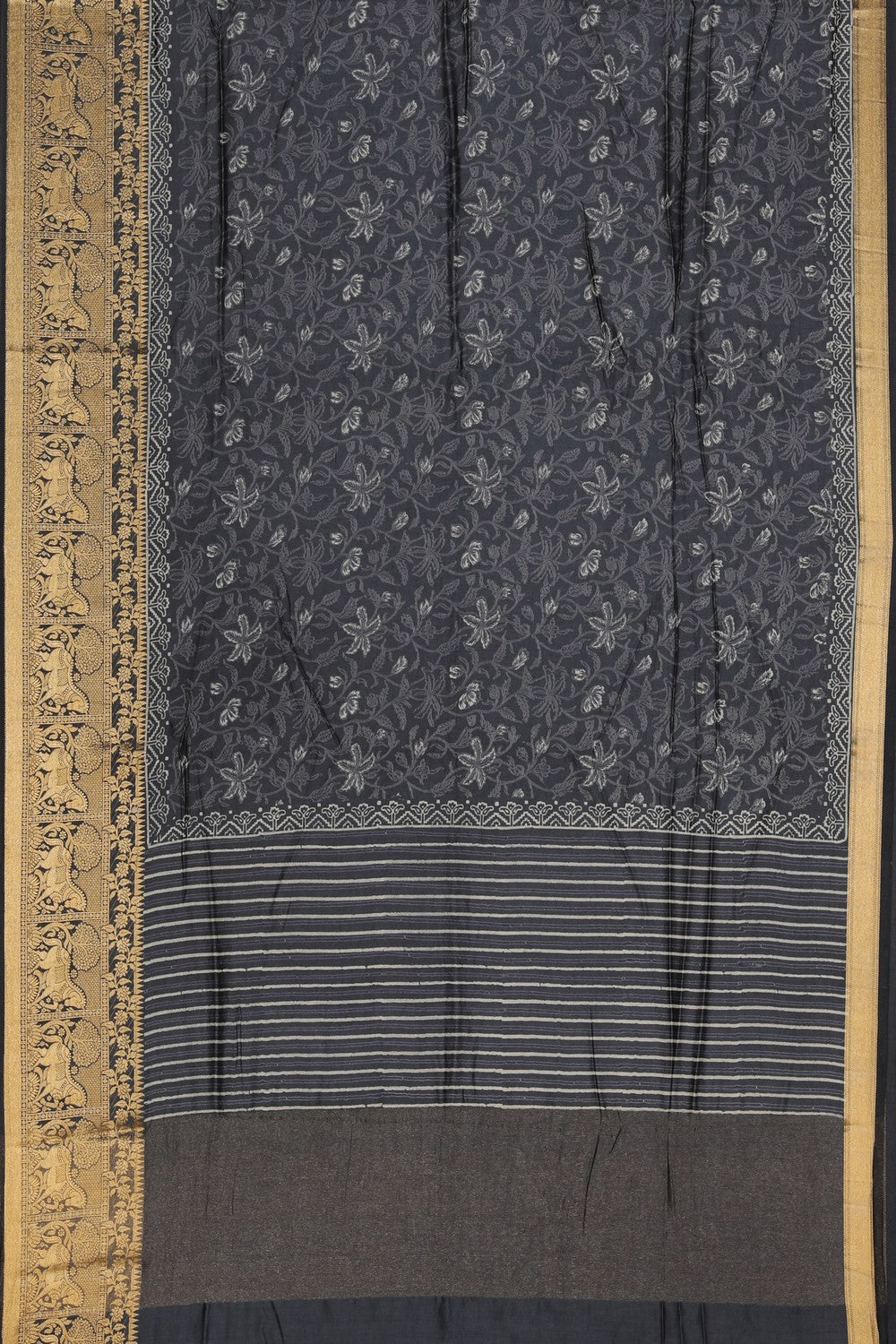 Image of Bagru Block Printed Saree