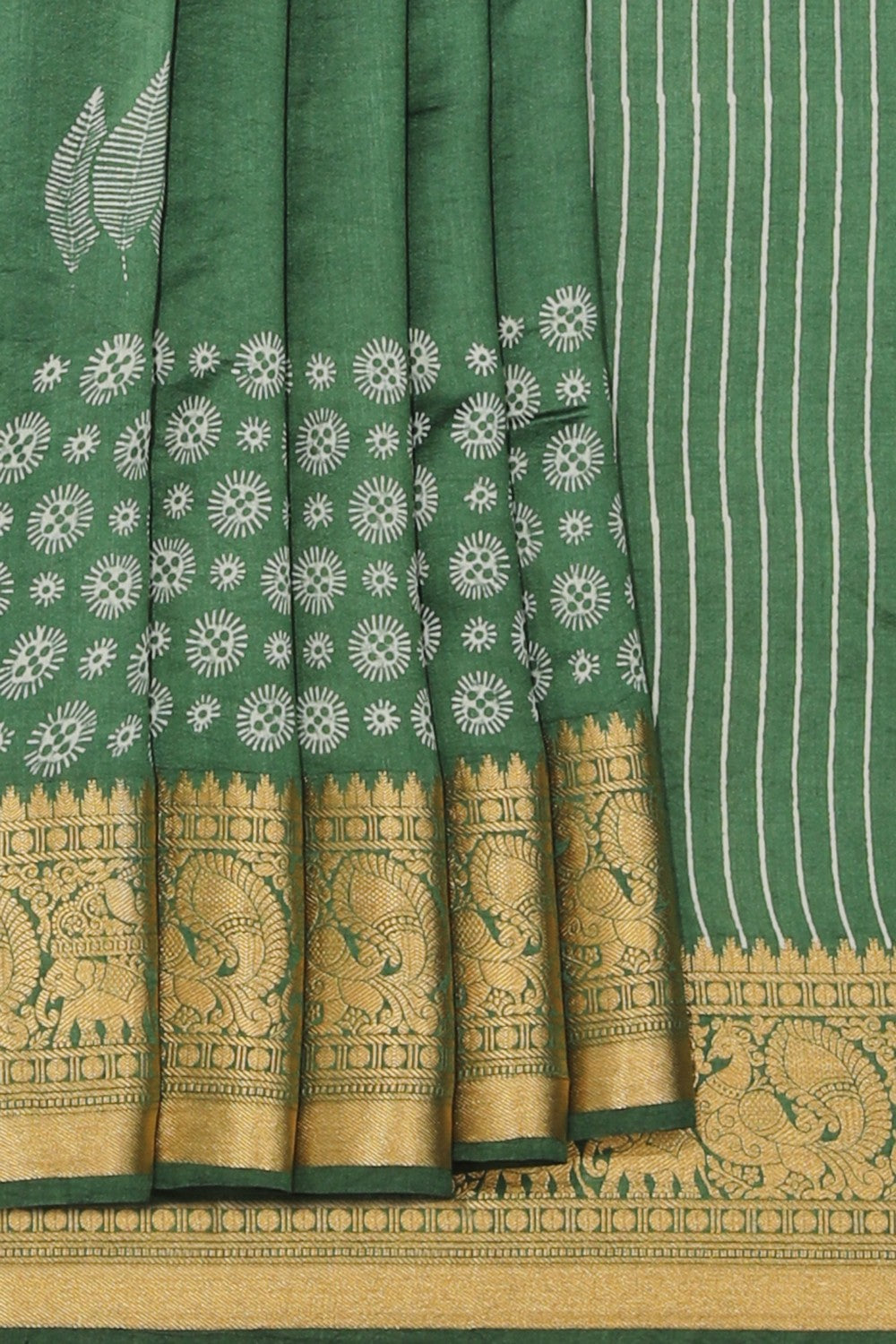 Collection of Bagru Block Printed Saree in a gallery layout