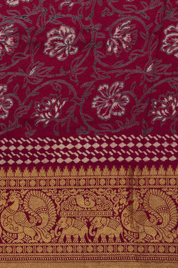 Collection of Bagru Block Printed Saree in a gallery layout