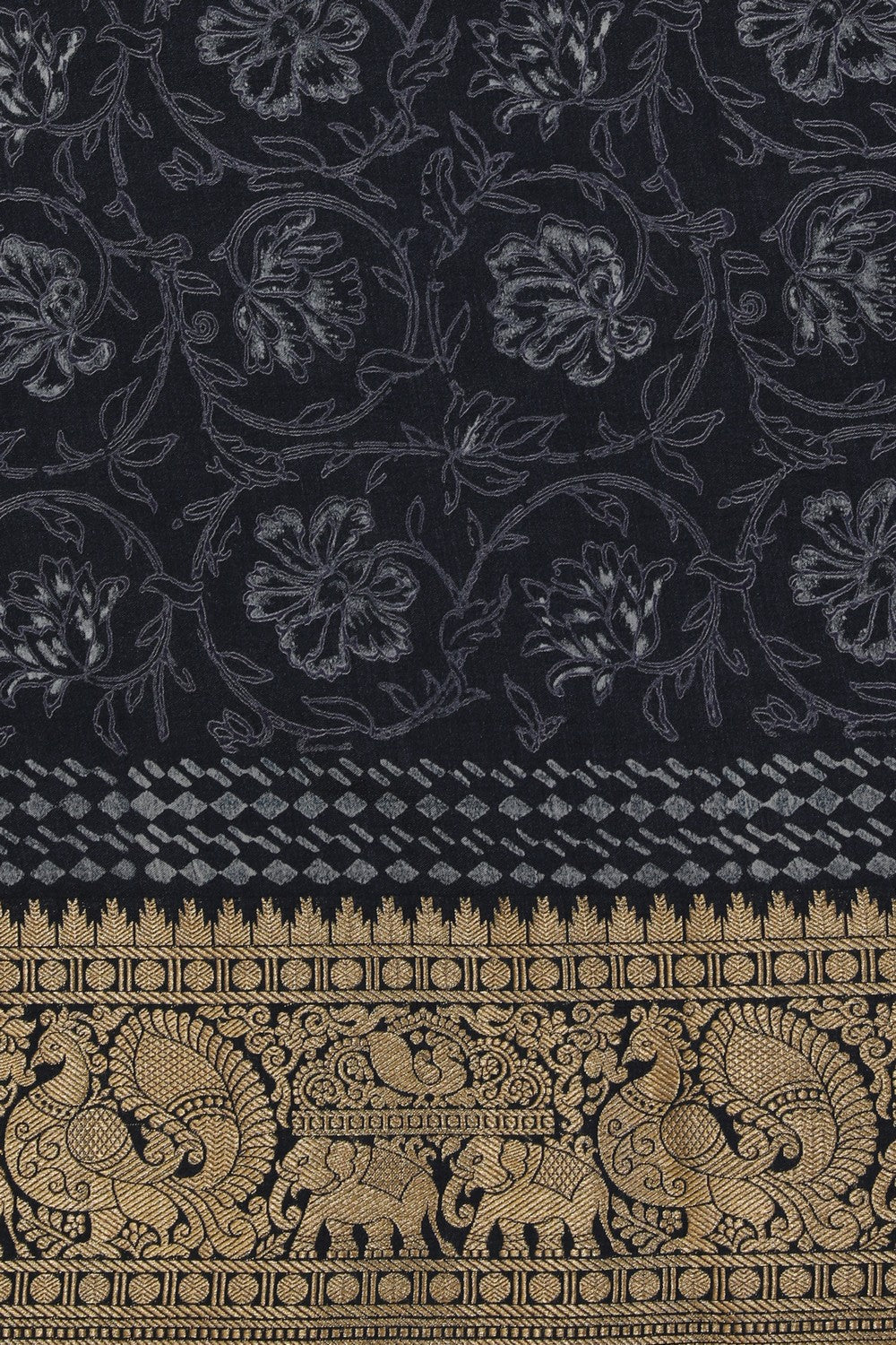 Image of Bagru Block Printed Saree