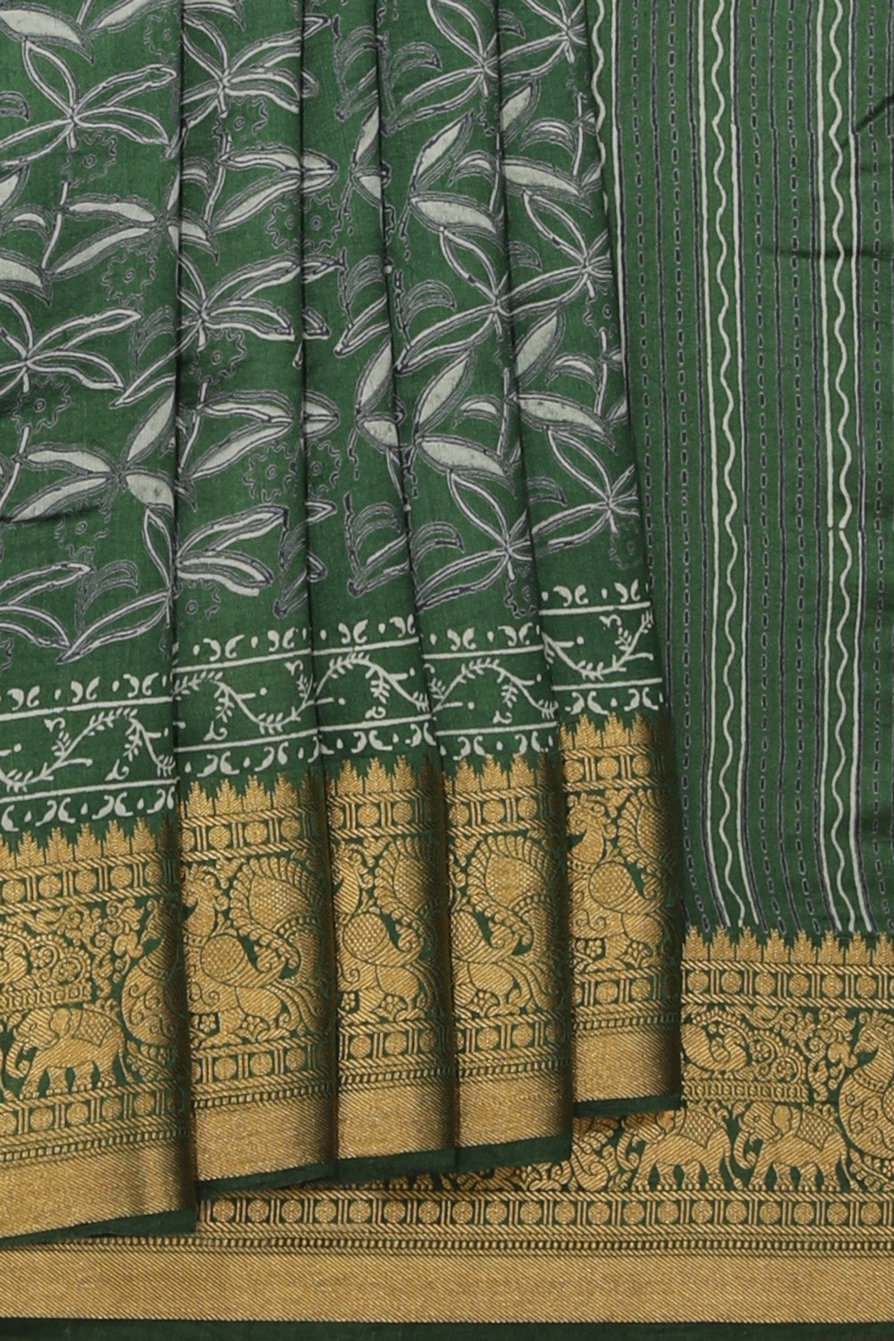 Collection of Bagru Block Printed Saree in a gallery layout