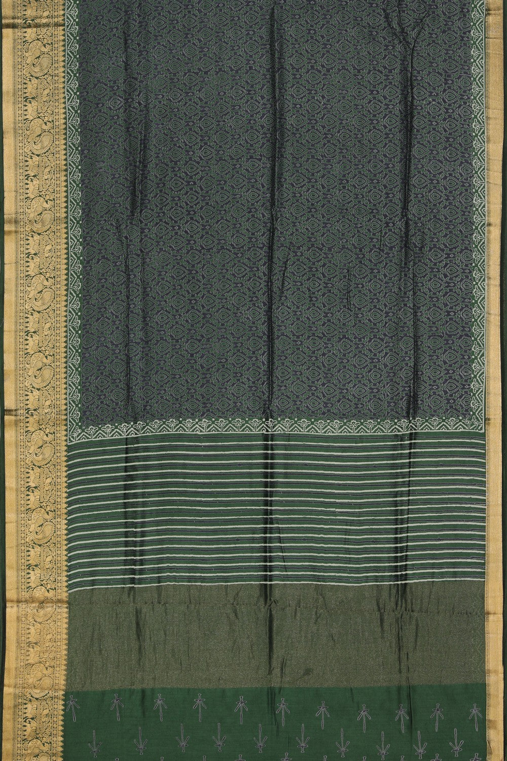 Image of Bagru Block Printed Saree
