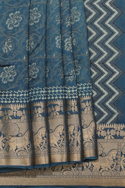 Collection of Bagru Block Printed Saree in a gallery layout