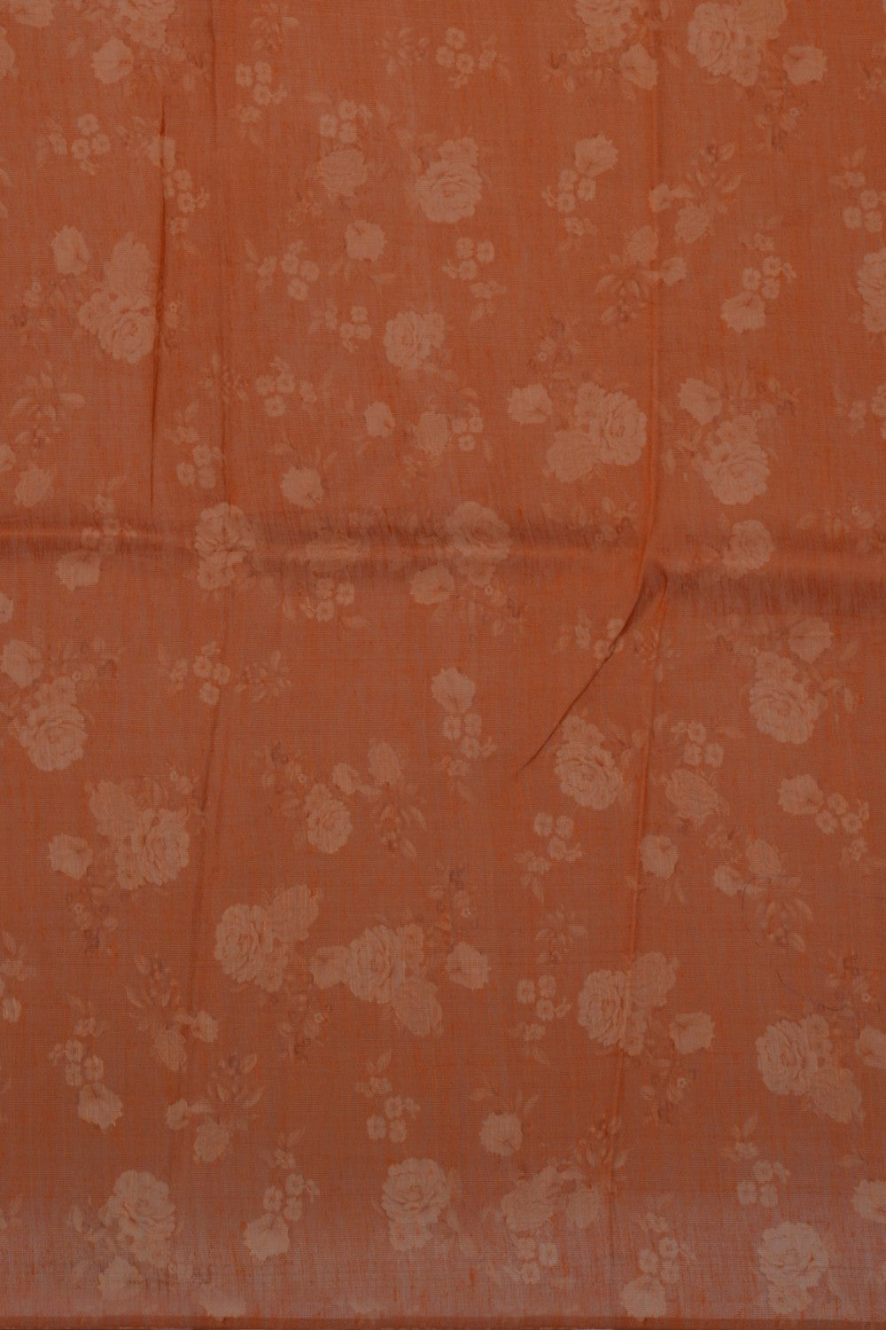 A Floral Print Linen Sare