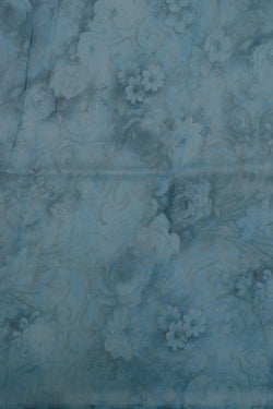 Image of A Floral Print Linen Sare