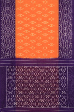 Collection of Pochampally Ikat Cotton Saree in a gallery layout