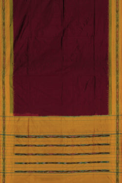 Collection of Pochampally-Silk Maroon Saree in a gallery layout