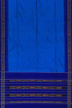 Collection of Pochampally-Silk Blue Saree in a gallery layout