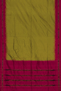 Image of Pochampally-Silk Green Saree