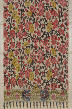 Image of Mangalgiri Kalamkari Dupatta