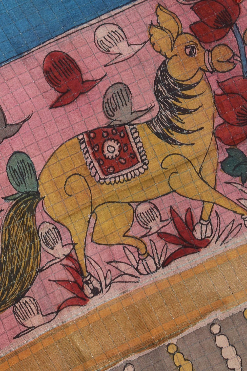 Mangalgiri Kalamkari Dupatta