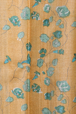 Image of Tussar-Silk Floral Print Saree