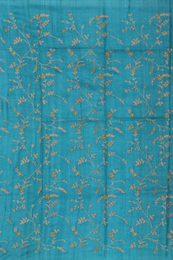 Collection of Tussar-Silk Embroidery Saree in a gallery layout