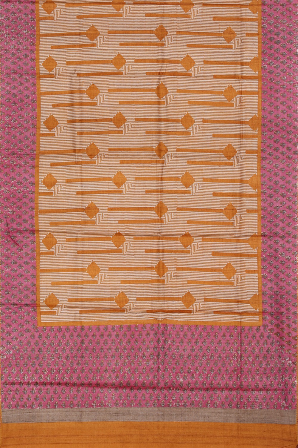 Collection of Tussar-Silk Embroidery Saree in a gallery layout