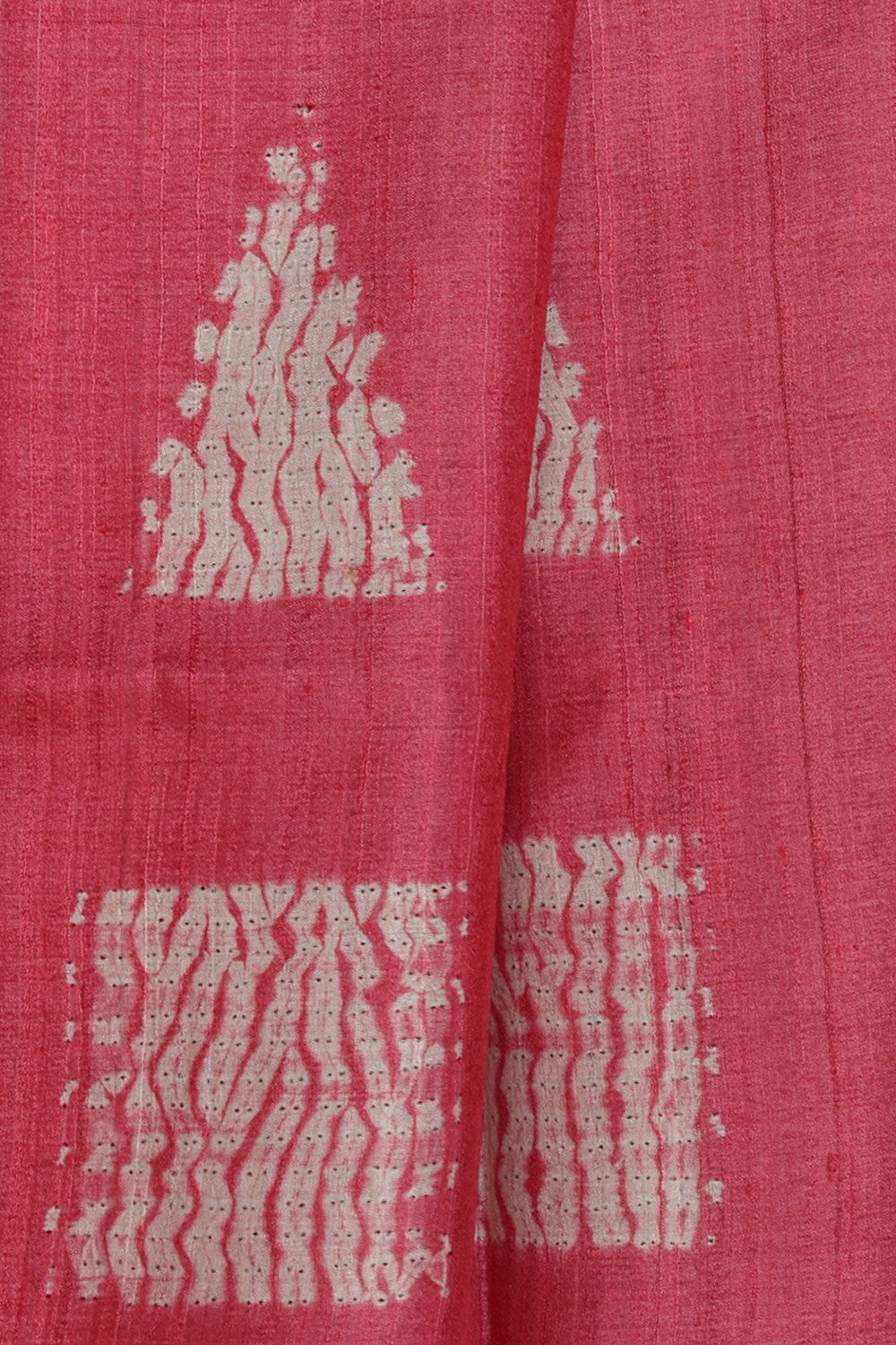 Collection of Shibori Printed Pink Saree in a gallery layout