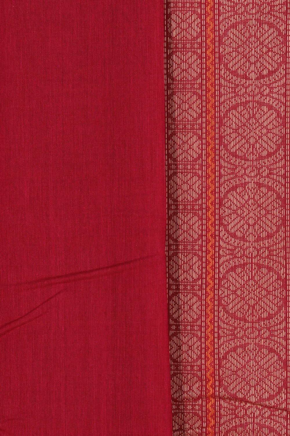 Collection of Kanchi Cotton Plum-Pink Saree in a gallery layout